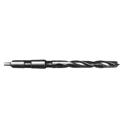 1 MT3 Taper Shank Carbide Tipped HSS Drill